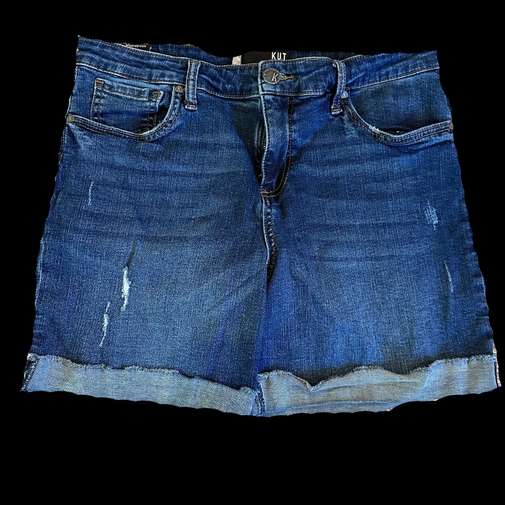 Kut Catherine Shorts - Blue - 14
